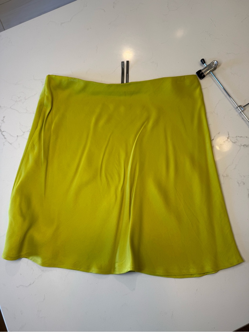 Anthropologie Tilda Mini Slip Skirt - Zest - Picture 5 of 8